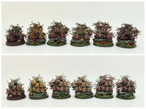 Nurglings Swarm #2 by Dr. Stalin