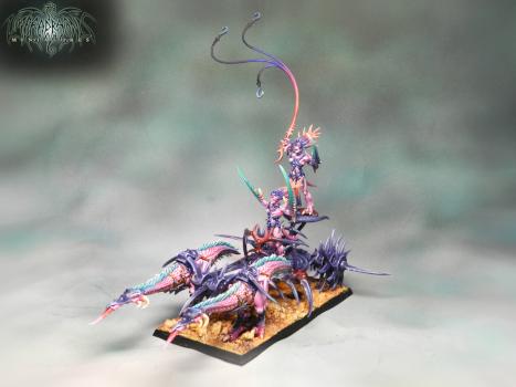 Slaanesh Chariot by Umbra Draconis
