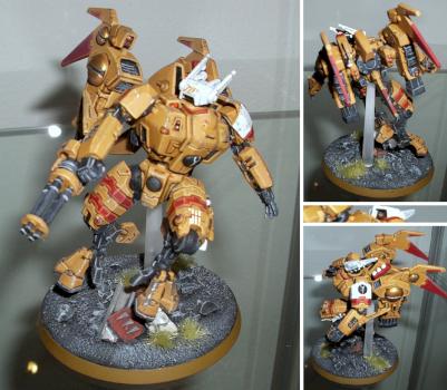 Tau Commander in Coldstar Battlesuit by SalemBlake