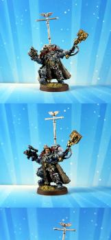 Space Wolf Priest Gamesday by belgun