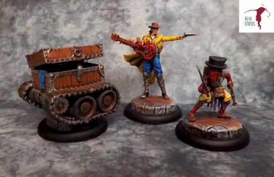 Malifaux Outcasts by KRK Mini Painting Studio