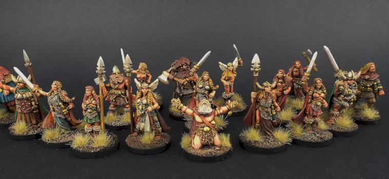 28mm Wargames Foundry Vikings Group Happy Snap by avalonindustries2040
