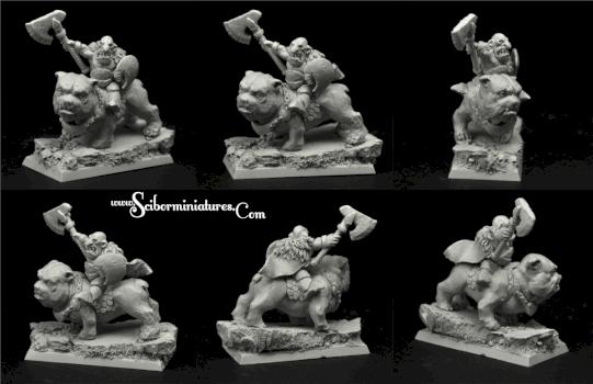 Goblin on Dog by Scibor