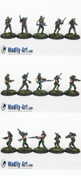 AVP USCM Marines by MadFlyArtStudio