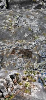 WINTER 72x48 GAMEBOARD + RESIN TERRAIN modular, real texture, full painted by studiolevel