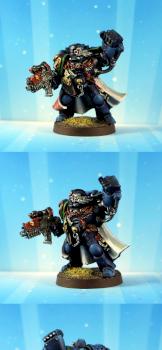 Space Marine Captain Gamesday by belgun
