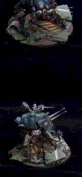adeptus mechanicus onager dunecrawler by awalker