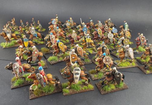 28mm Gripping Beast Bretons for Saga by avalonindustries2040