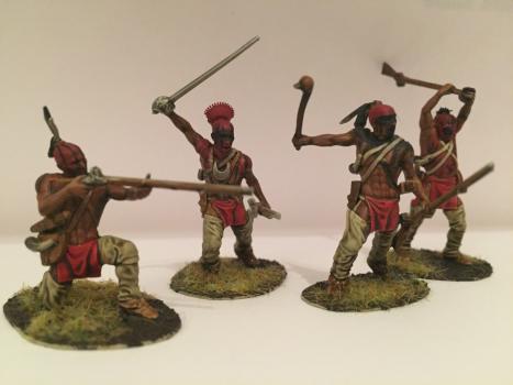 Iriquois Warriors - American War of Independence by Lucas.Radford