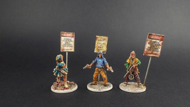 Zombicide Starter Wips - Players/ Survivors Client Commission by avalonindustries2040