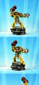 Space Marine Imperial Fist by belgun