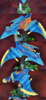 Warhammer 40k Eldar Hemlock Wraithfighter #1 by Topminiatures