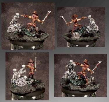 Solomina Kane (Bombshell Miniatures 10013:  Mira the Inquisitor) by Kuro Cleanbrush