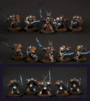Grey knights terminators. by Ochakovo_paints
