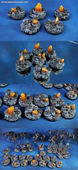 Warhammer 40k Necron Scarab Swarms by Topminiatures