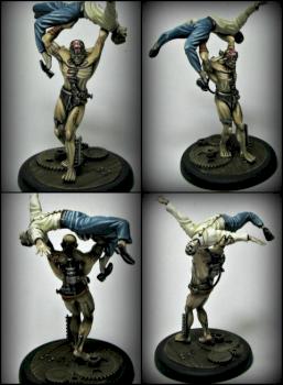 Flesh Construct with Victim by Bonczek