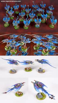Warhammer 40k Chaos Screamers of Tzeentch by Topminiatures