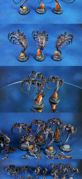 Warhammer 40k Necron Canoptek Wraiths by Topminiatures