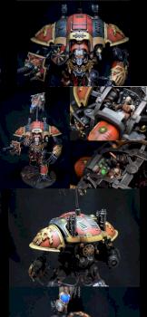 Imperial Knight Khorne Conversion by Rickfactor