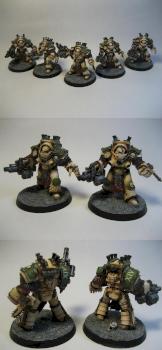 Death Guard Grave Warden Terminators by RichardZ