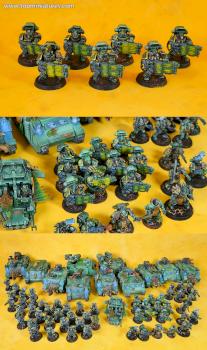 Warhammer 40k Space marines Salamanders Devastator Squad by Topminiatures