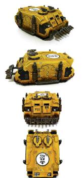 Imperial Fists Rhino HORUS HERESY by Kalin