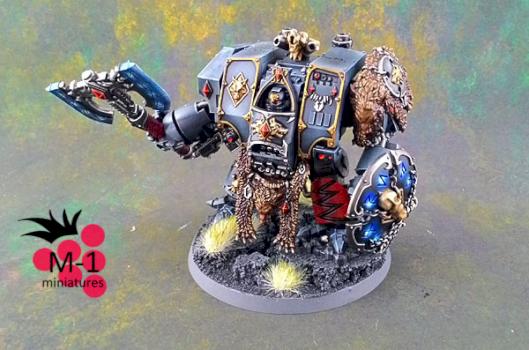 Space Wolves Venerable Dreadnought by malinek28