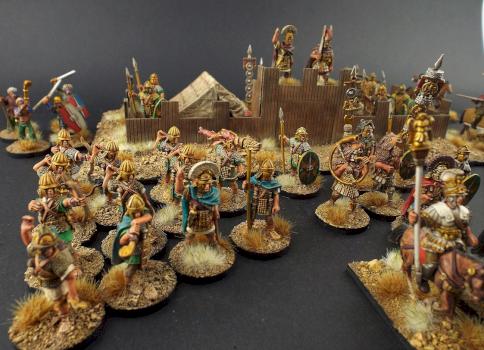 28mm Aventine Miniatures - Early Imperial Romans by avalonindustries2040
