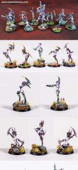 Warhammer 40k Chaos Daemons Daemonettes of Slaanesh by Topminiatures