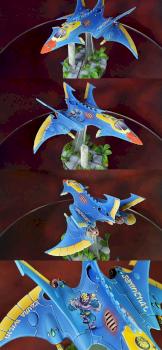 Warhammer 40k Eldar Hemlock Wraithfighter #3 by Topminiatures