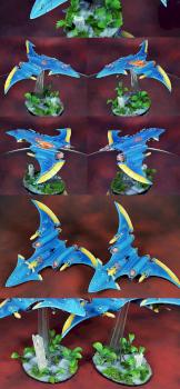 Warhammer 40k Eldar Hemlock Wraithfighter #2 by Topminiatures
