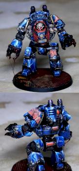 NightLords contemptor dreadnought by Gruumsh