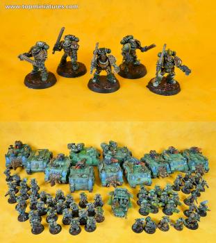Warhammer 40k Space marines Salamanders Assault Squad by Topminiatures