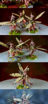 Warhammer 40k Chaos Daemons Plague Drones of Nurgle by Topminiatures