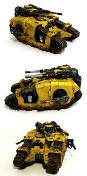 Imperial Fists Sicaran Battle Tank HORUS HERESY by Kalin