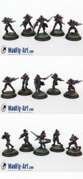 Brotherhood Troopers by MadFlyArtStudio