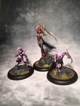 Malifaux Lilith and Terror Tots by NobriZ