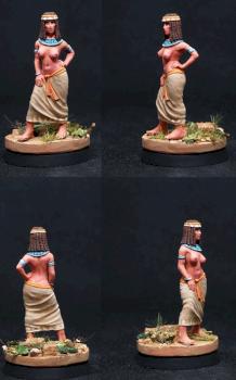 Fantasy Female Egyptian B by belminiart
