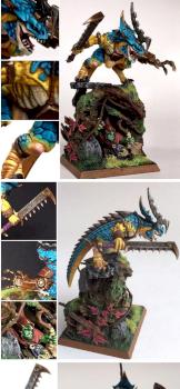 seraphon Oldblood Conversion - Starblood's Prey by Xlanax_lot