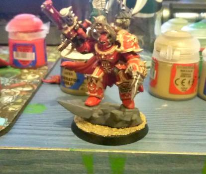 Chaos Terminator Lord of Khorne by Mysticmonkey