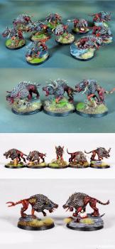 Warhammer 40k Chaos Warhounds by Topminiatures