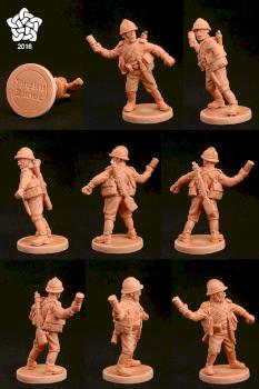 Russian grenadier, WWI by phantom