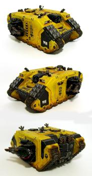 Imperial Fists Land Raider Phobos HORUS HERESY by Kalin