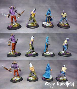 Malifaux - Angel Eyes, Scion of black blood and bloodwretches by Grey Kardinal