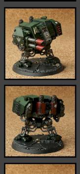 Dark Angels Dreadnought by Trupus