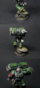 Dark Angels Assault Marine Sgt. by zulus