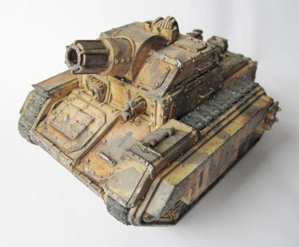 Imperial Guard Chimera (converted) Laser platform by tomcra