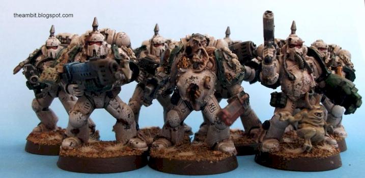 Emerald Fists Plague Marines by Theambit