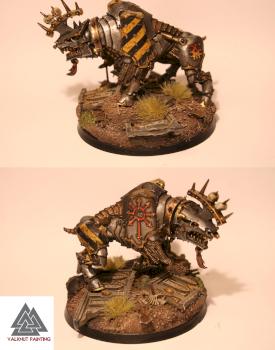 Iron Warriors Juggernaut by Valknut Painting