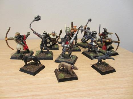 Bretonnian warband by Morte10